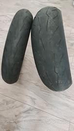 gomme da moto pirelli diablo rosso 4 usate