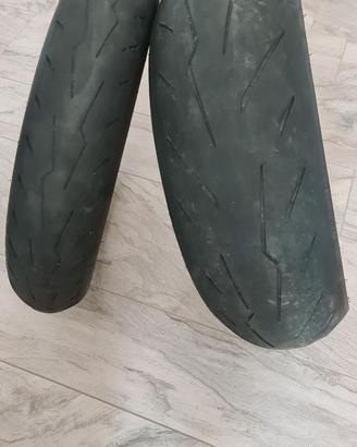 gomme da moto pirelli diablo rosso 4 usate