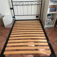 Struttura letto ferro battuto - piazza e mezzo