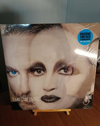 Mina - Ti amo come un pazzo , Vinile Azzurro - Edi