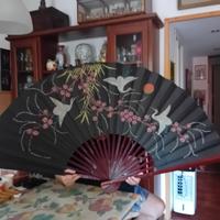 ventaglio giapponese da parete anni 70