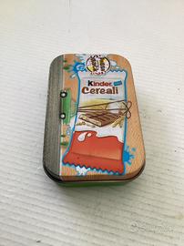 Scatola Kinder Cereali in alluminio