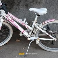 Bici per bambina rosa
