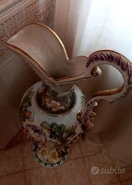 Capodimonte anfora da pavimento