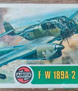 Airfix model kit plastic airplane 1/72 scale "F-W