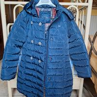giubbino cappotto bimba blu 8 anni