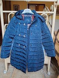 giubbino cappotto bimba blu 8 anni