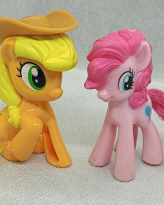 2 My Little Pony Applejack e Pinkie Pie Mc Donalds