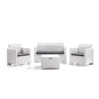 Divanetto da giardino in rattan