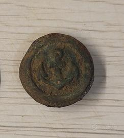 Bottone vintage della Marina Militare 