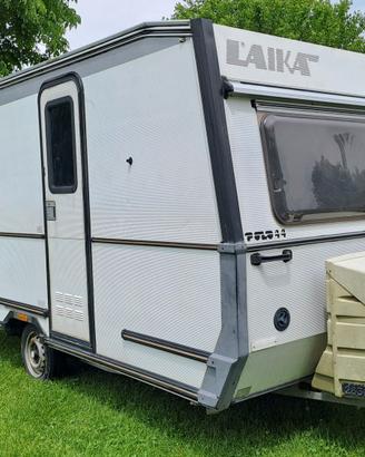 Caravan Roulotte Laika Polo 44 + Veranda Italtende