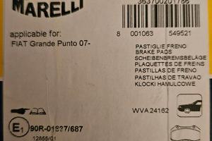 Pastiglie Grande Punto Abarth e Mito Pagid T1786