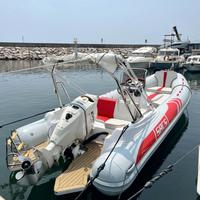 Gommone sacs 7 metri + evinrude etec 750