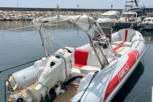 Gommone sacs 7 metri + evinrude etec 750