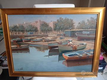 QUADRO DIPINTO MAESTRO EUGENIO LORETO 1907 1986