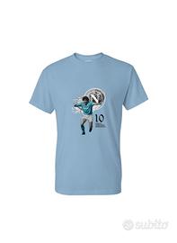 T-shirt sportiva unisex Maradona | AtlanticDrawing