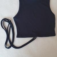 Top nero taglia xs