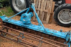 erpice Lonardi da 250 e girello gira fieno