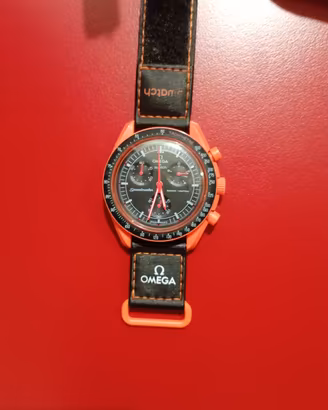 Titolo: Omega x Swatch MoonSwatch Lava Arancione  