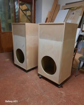 Coppia di cabinet  per subwoofer 18 p
