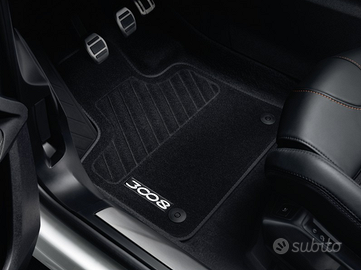 Tappetini velluto Peugeot 3008 (P84) nuovi origina