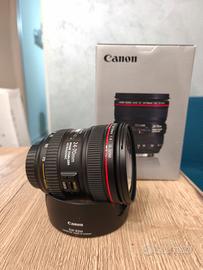 Obiettivo CanonEF 24-70mm f/4L IS USM "Leggi"