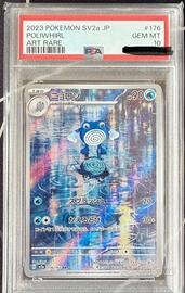 Pokémon Poliwhirl Art Rare PSA 10 Japanese