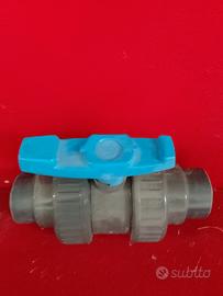 VALVOLE A SFERA PVC PER  IMPIANTO PISCINA