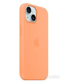 Apple Custodia in silicone per iPhone 15