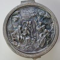 Antico portagioie inizio ‘900 in metallo lavorato