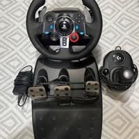 Logitech G29 - Volante- Pedaliera- Sostegno