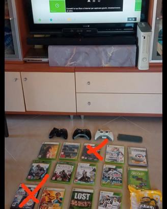 consolle Xbox 360 completa 