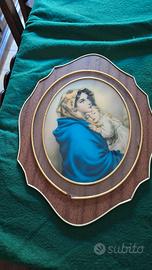 Quadretto devozionale Madonna con Bambino