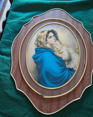 Quadretto devozionale Madonna con Bambino