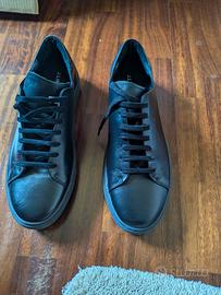 Sneakers basse pelle nera J. Lindeberg