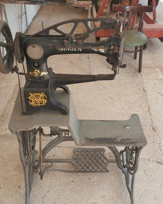 Macchina da cucire del calzolaio vintage 