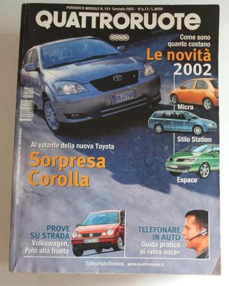 Quattroruote 4ruote rivista mensile auto entra e s