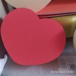 Natale - cuori in polistirolo