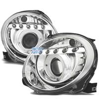 FARI FIAT 500 07-15 LUCE DIURNA OCCHI ANGEL FONDO 
