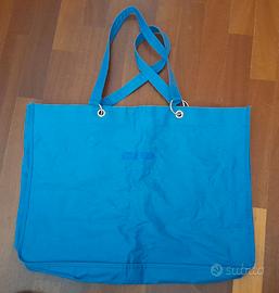 Borsa CHARRO blu e borsetta tracolla
