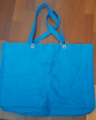 Borsa CHARRO blu e borsetta tracolla