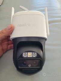 Telecamera Reolink TrackMix 4K a batteria solare
