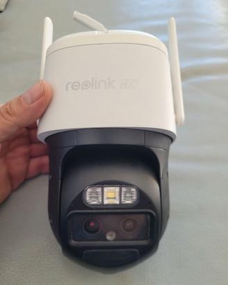 Telecamera Reolink TrackMix 4K a batteria solare
