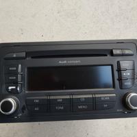 Radio stereo lettore CD ORIGINALE AUDI A3 8P