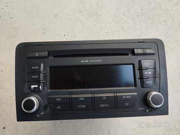 Radio stereo lettore CD ORIGINALE AUDI A3 8P