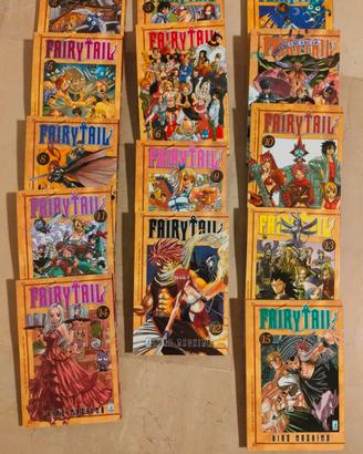 Fairy tail volumi 2-15 Prima edizione