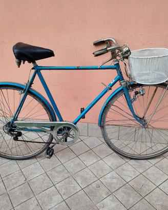 City bike uomo vintage da 28 con cambio 5 v e cest