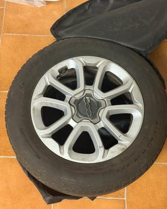 CERCHIO E PNEUMATICO FIAT 500x