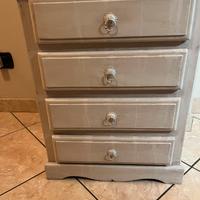 Cassettiera Shabby chic