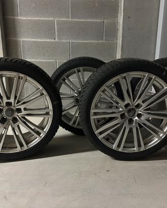 Kit 4 cerchi 8,5 x 19” + gomme invernali 255 35 19